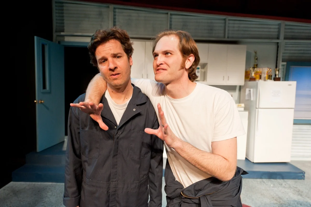 Dusty Brown and Kris Pruett in Reasons to be Pretty (2011).