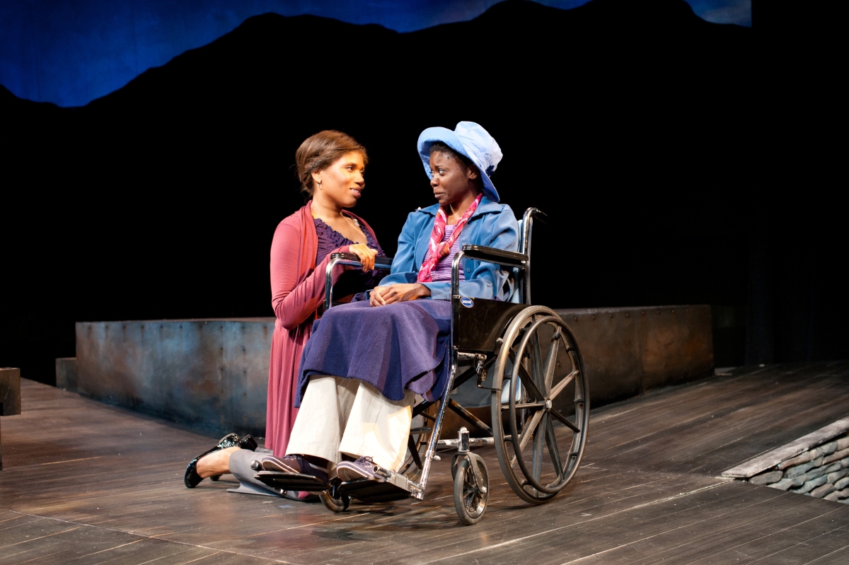 Normal 0 false false false EN-US X-NONE X-NONE
Christy Hall and Leslie Ann Sheppard in The Fall of the House (2012). Photo by M. Taylor Long.
