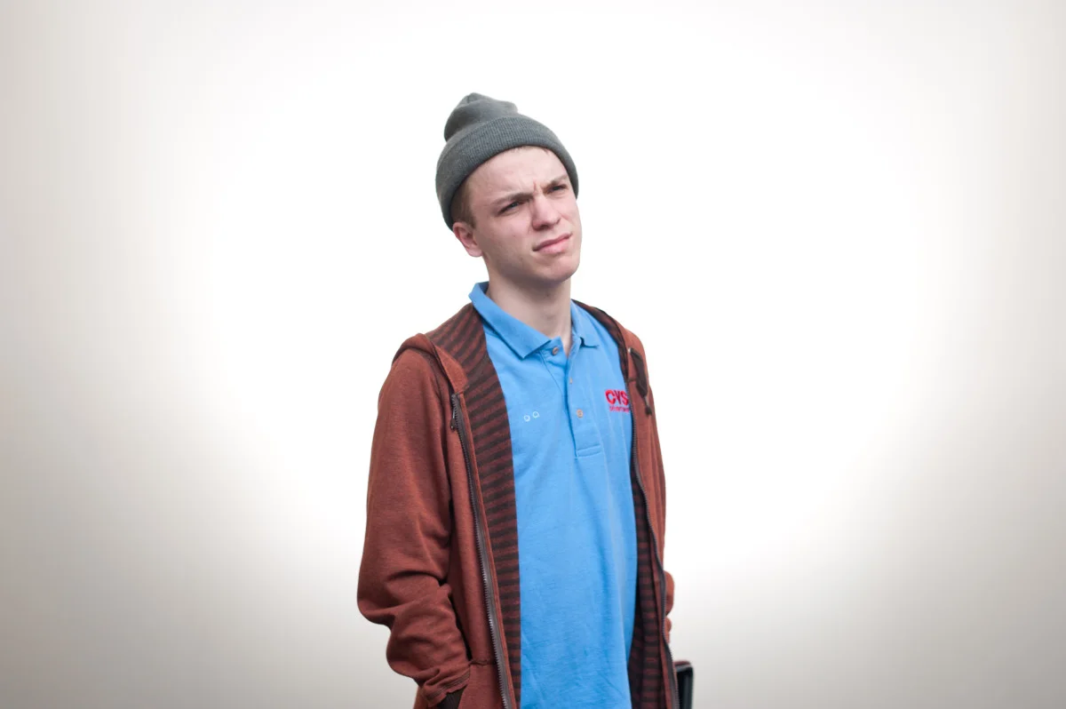 Quinn Gasaway in Tigers Be Still (2012). Photo by M. Taylor Long.