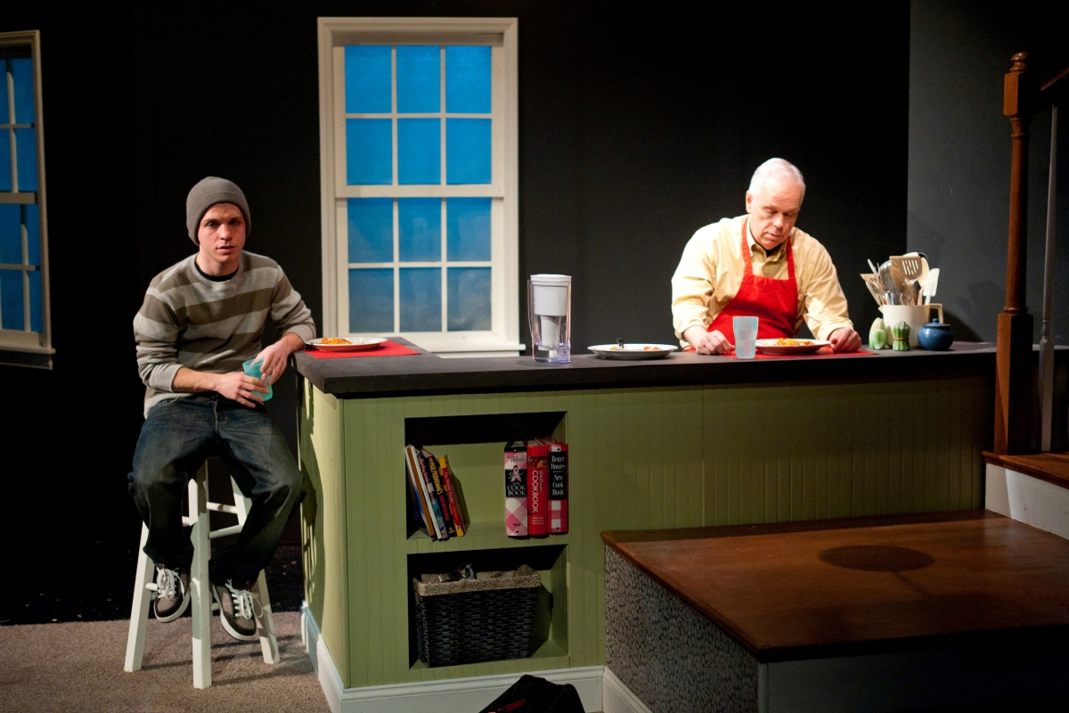 Normal 0 false false false EN-US X-NONE X-NONE
Quinn Gasaway and Richard Holden in Tigers Be Still (2012). Photo by M. Taylor Long.
