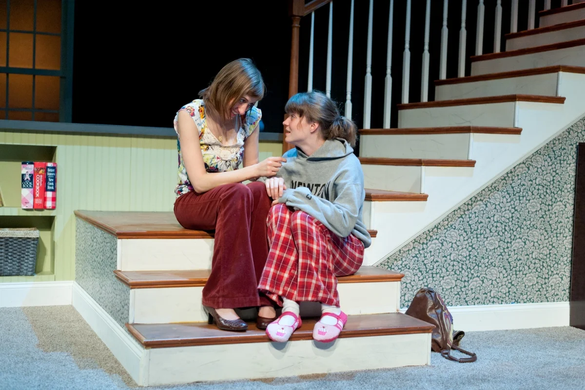 Normal 0 false false false EN-US X-NONE X-NONE
Lauren Blumenfeld and Amelia McClain in Tigers Be Still (2012). Photo by M. Taylor Long.
