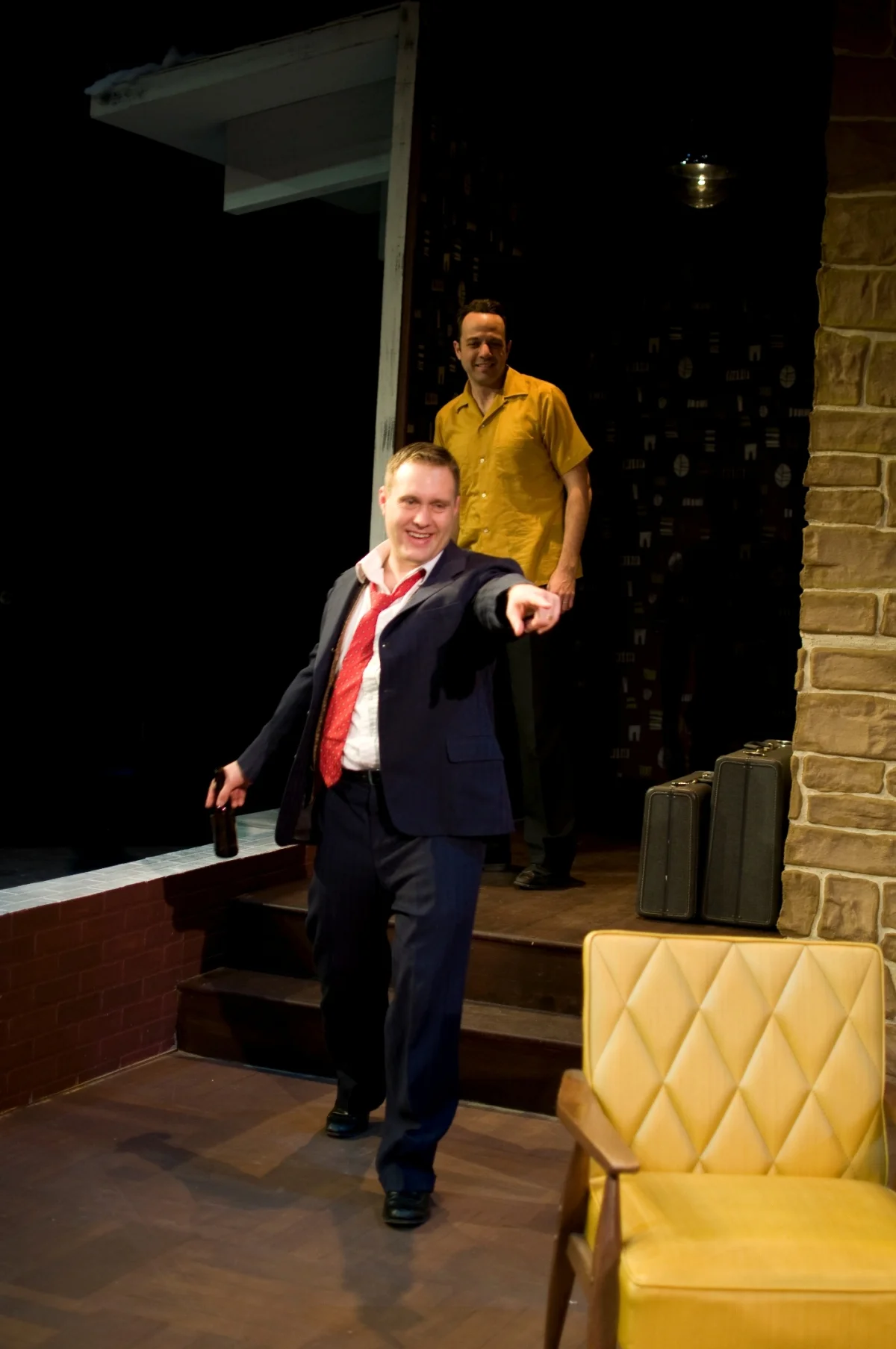 Bryce Kemph and David Mason in Period of Adjustment (2012). Photo by Bettencourt Chase Photography.