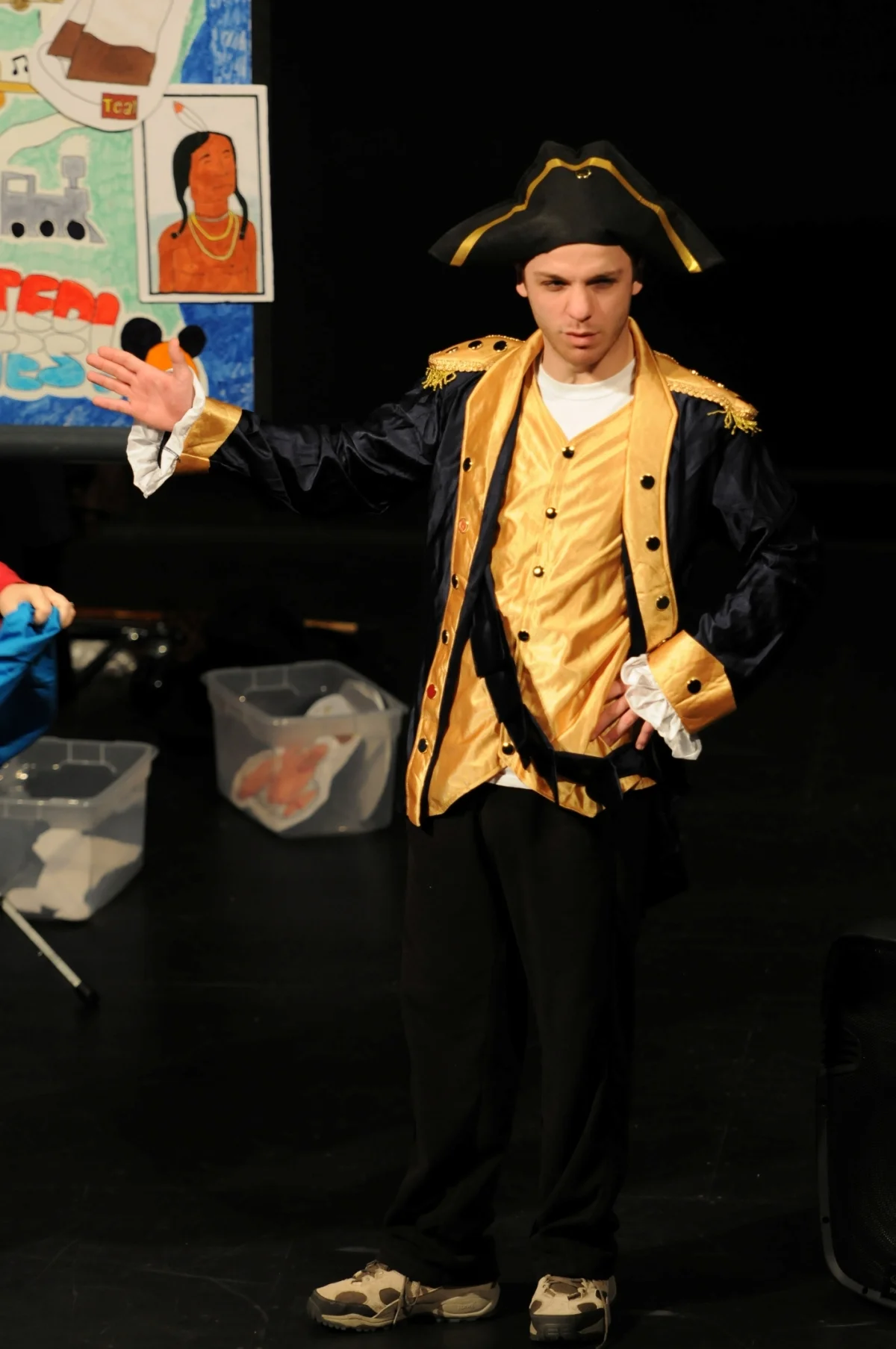 Quinn Gassaway in The History Show (2012).