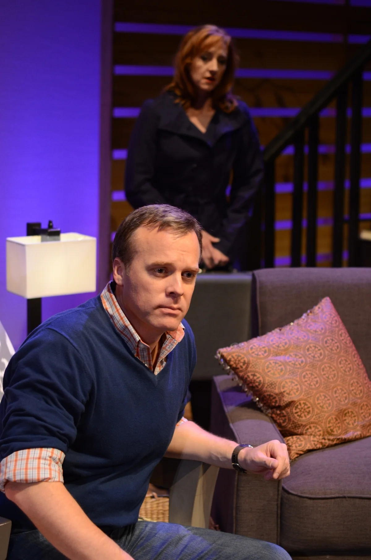 Rob Sutton and Rita Harvey in Next to Normal (2013). Photo by Bettencourt Chase Photography.