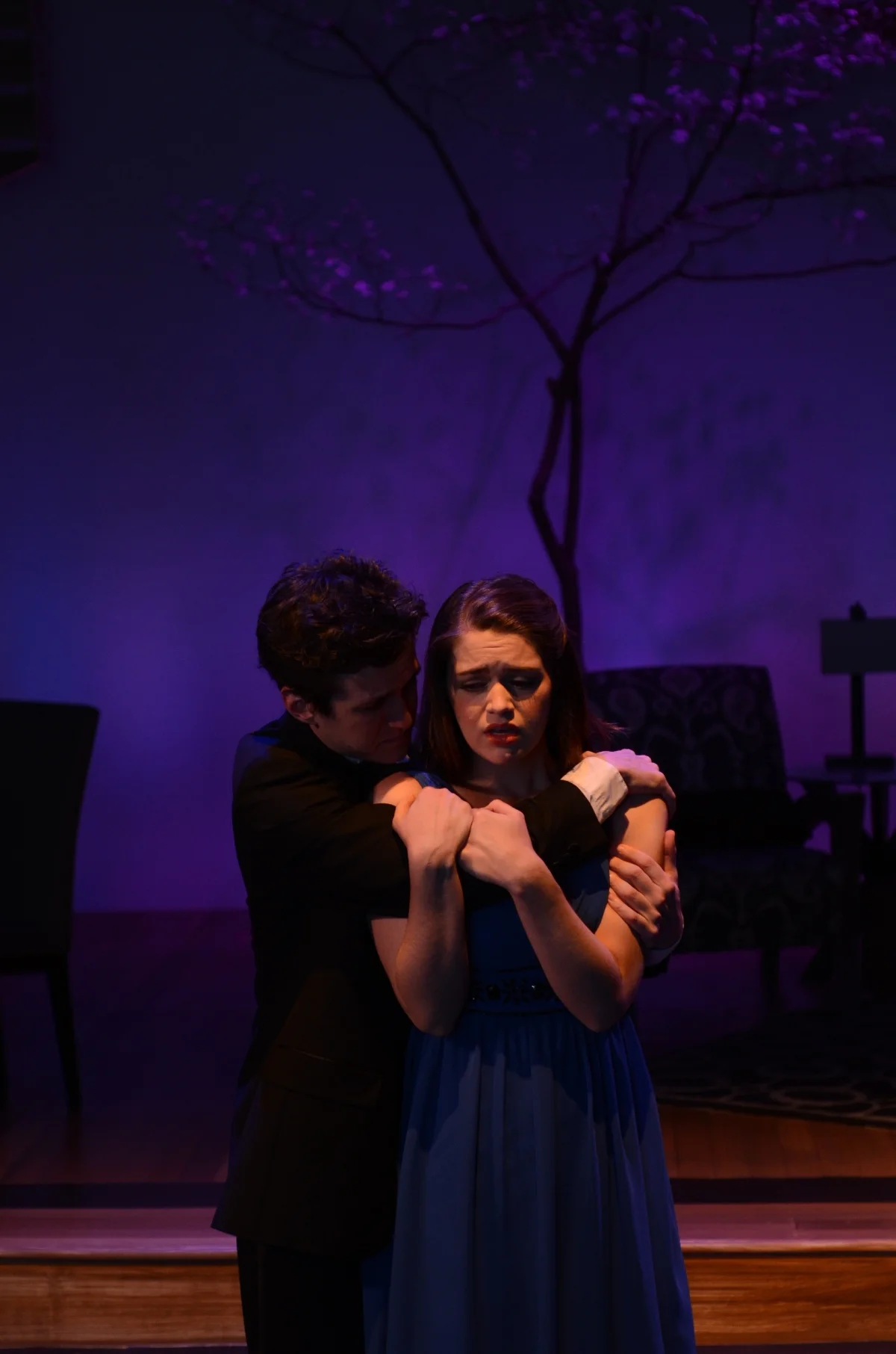 Matt Edmonds and Caroline Kittrell in Next to Normal (2013). Photo by Bettencourt Chase Photography.