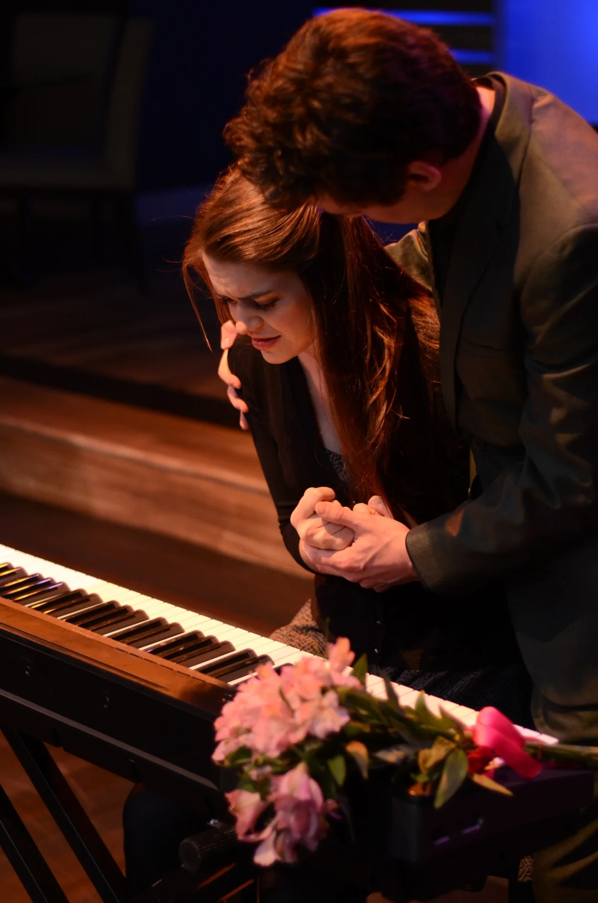 Caroline Kittrell and Matt Edmonds in Next to Normal (2013). Photo by Bettencourt Chase Photography.