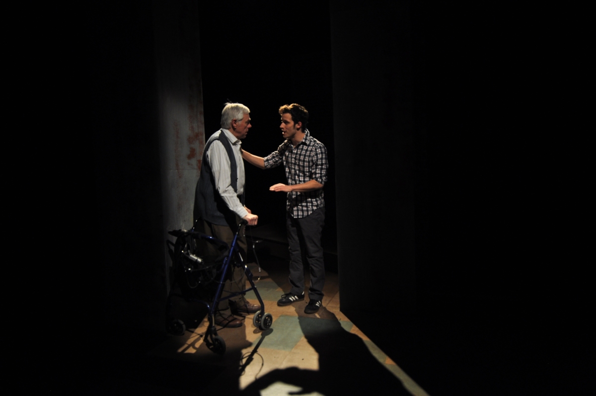 Bill Rogers and Michael Bradley Cohen in Sons of the Prophet (2013). Photo by Bettencourt Chase Photography.