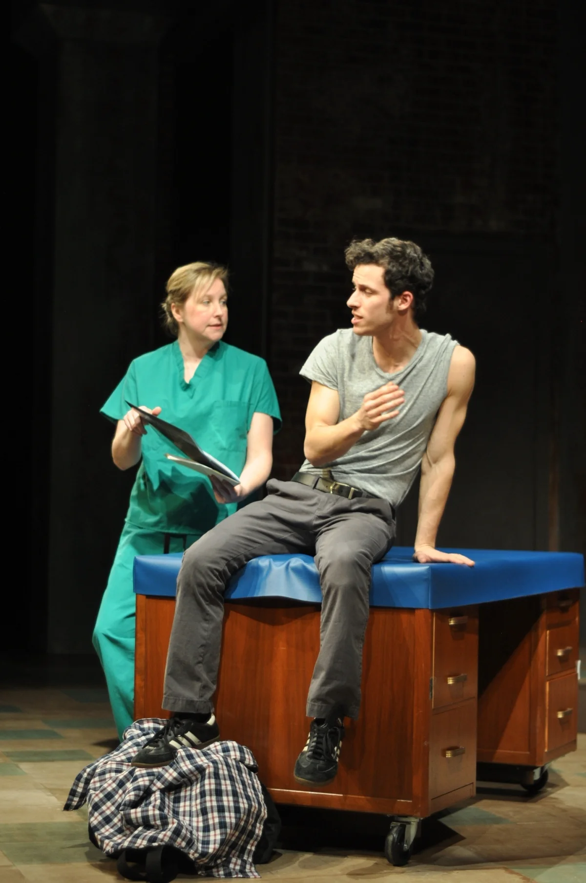 Lara Jo Hightower and Michael Bradley Cohen in Sons of the Prophet (2013). Photo by Bettencourt Chase Photography.