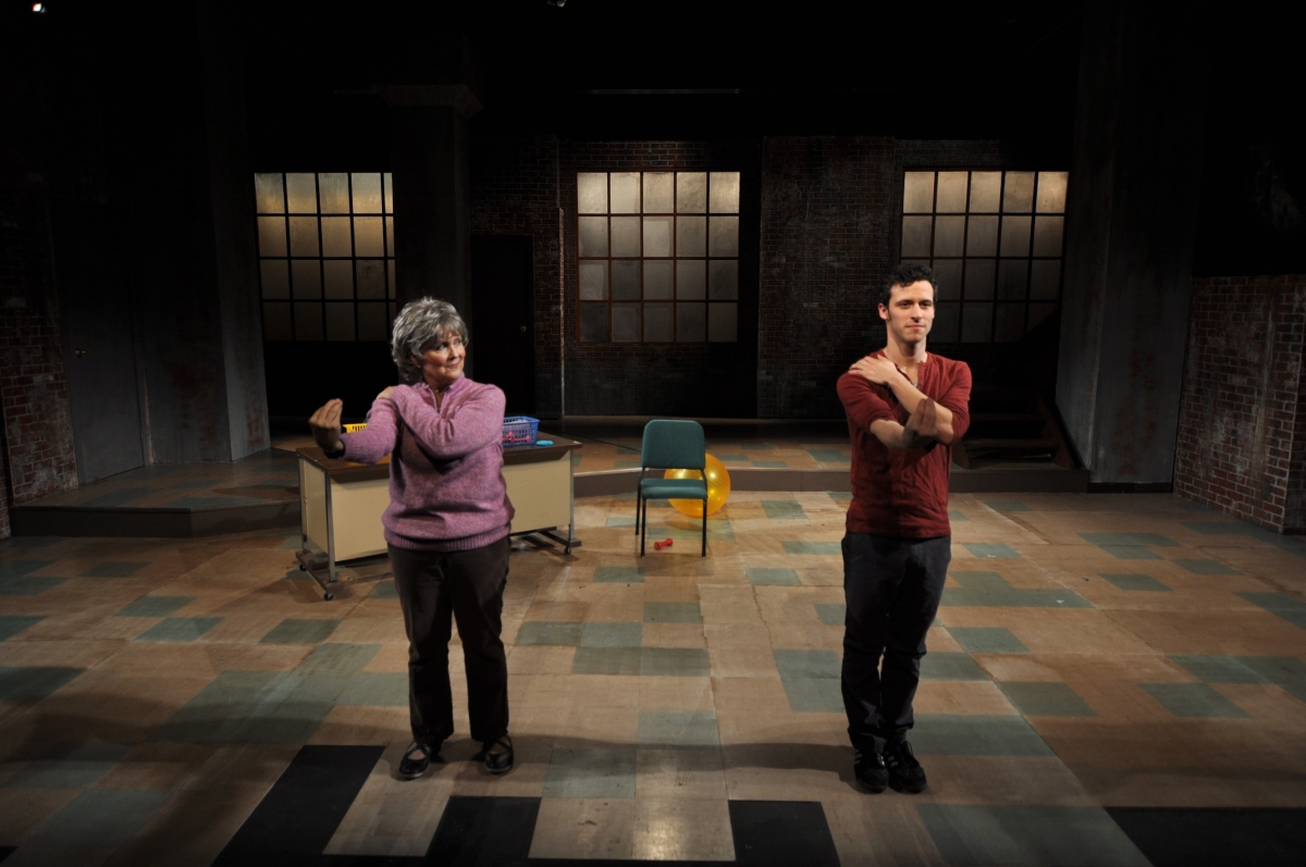 Shirley Hughes and Michael Bradley Cohen in Sons of the Prophet (2013). Photo by Bettencourt Chase Photography.