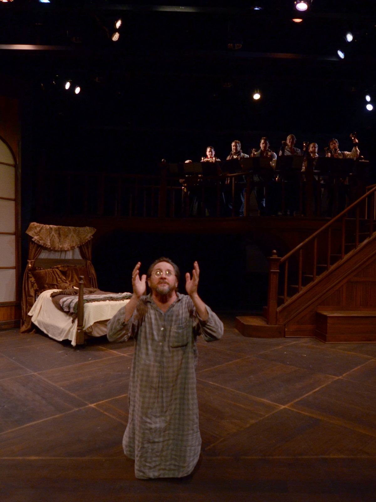 Jeffrey Baumgartner in A Christmas Carol (2013). Bettencourt Chase Photography.
