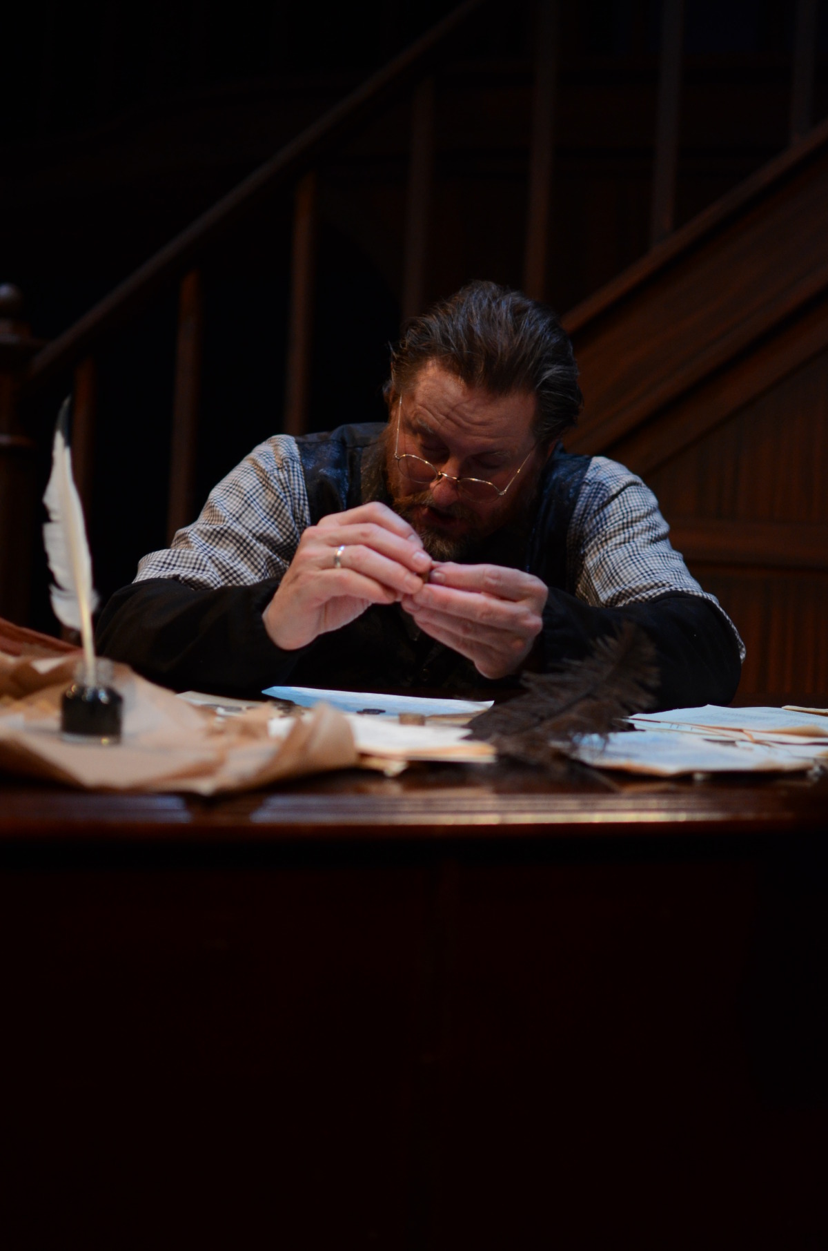 Jeffrey Baumgartner in A Christmas Carol (2013). Bettencourt Chase Photography. 