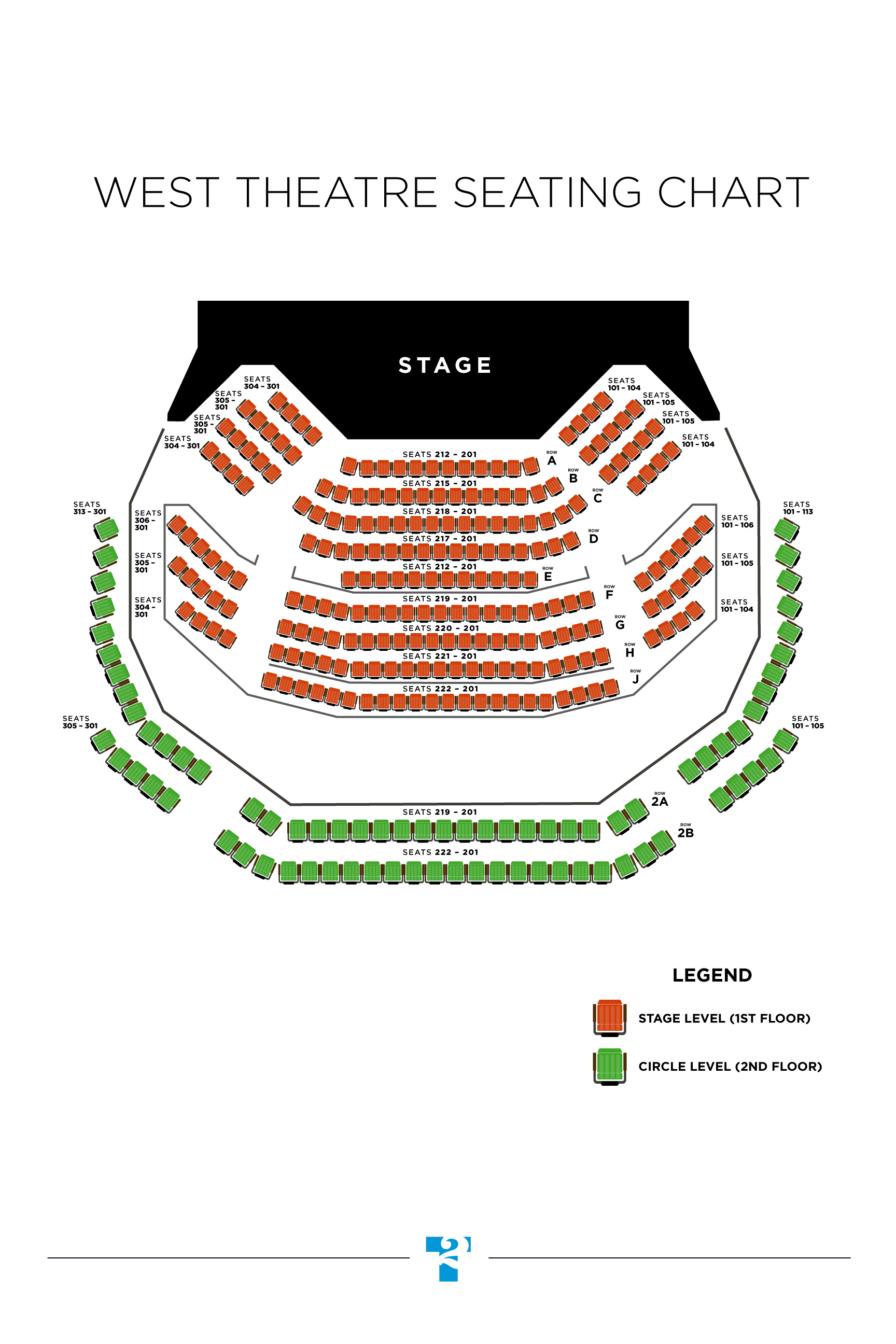 Hamners Variety Theater Seating Chart
