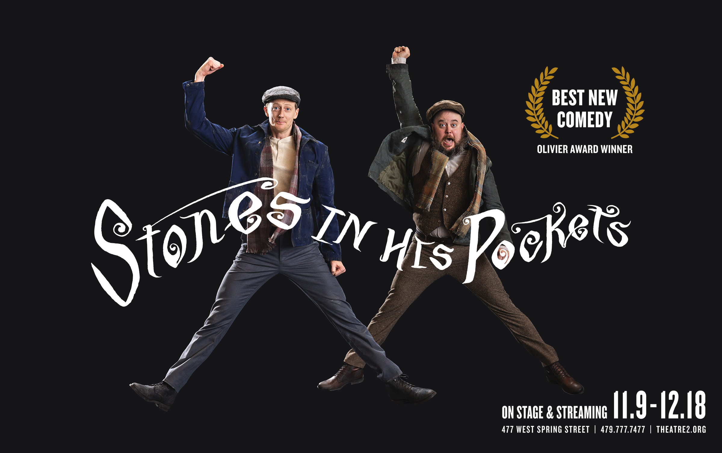 Olivier Award-winning "Stones in His Pockets" next on the T2 stage