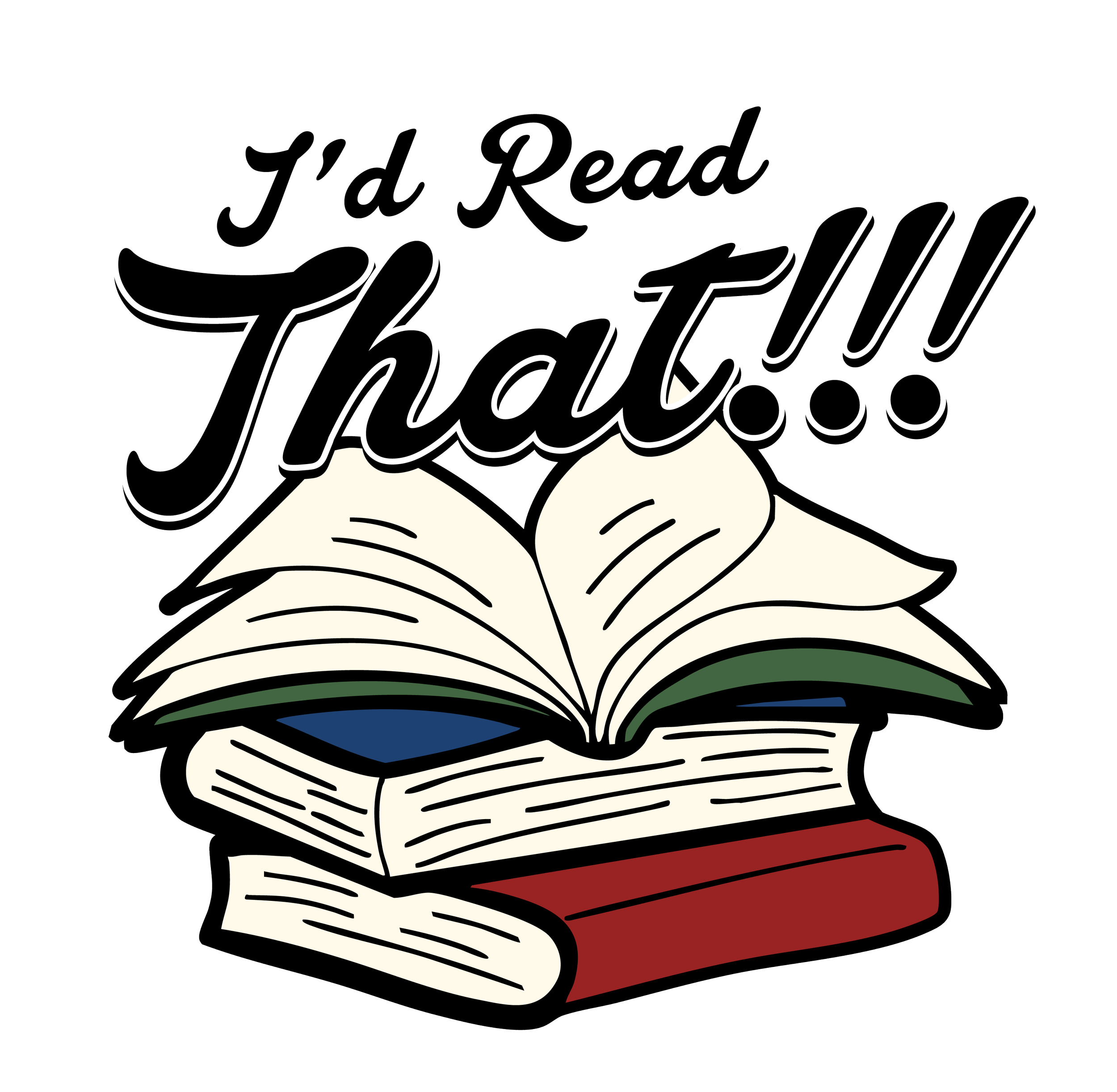 I'd Read That Podcast Logo