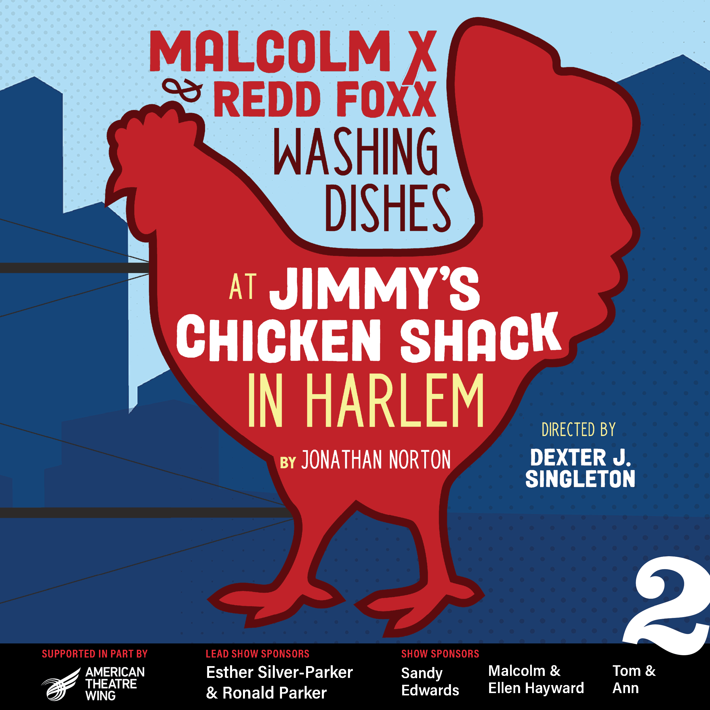 Malcolm X & Redd Foxx Washing Dishes at JImmy's Chicken Shack in Harlem Digital Program