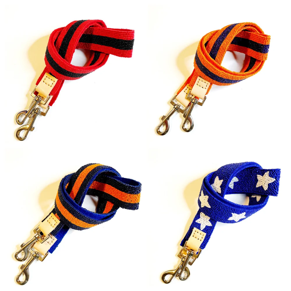 Beaded discount bag strap