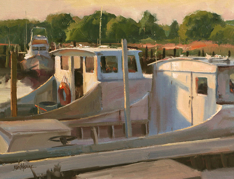 "Tomorrow"s Another Day" 11" x 14" oil Troika Gallery SOLD