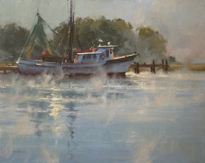  "Rising Mist" 16" x 20" oil &nbsp; Helena Fox Fine Art &nbsp; SOLD 