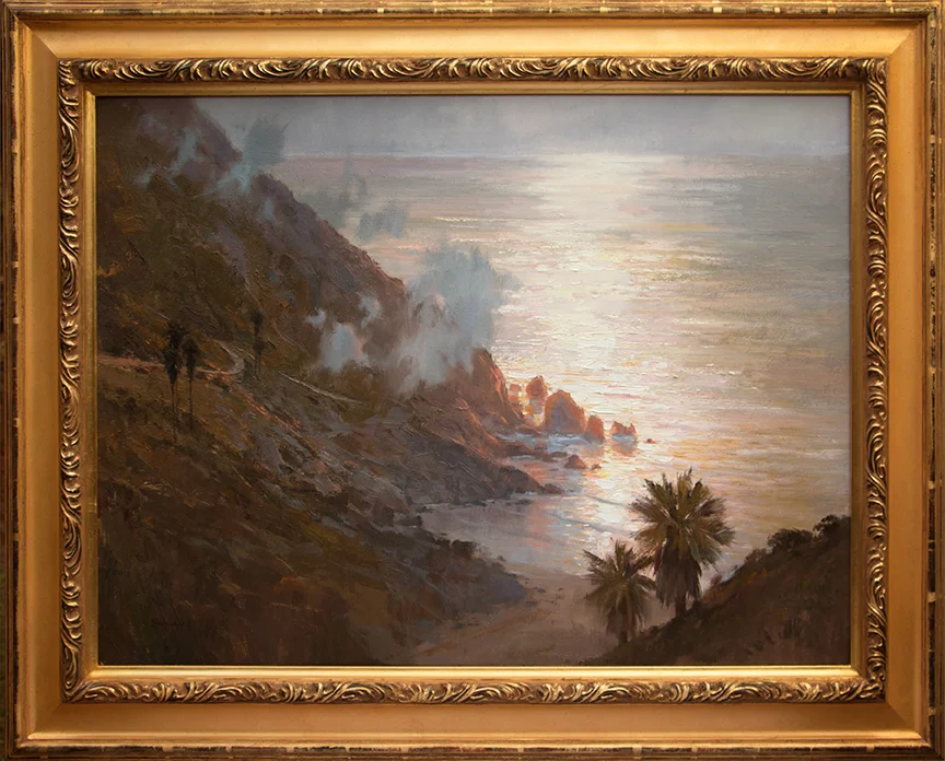 "Coastal Evening" 30" x 40" oil Highlands Art Gallery SOLD