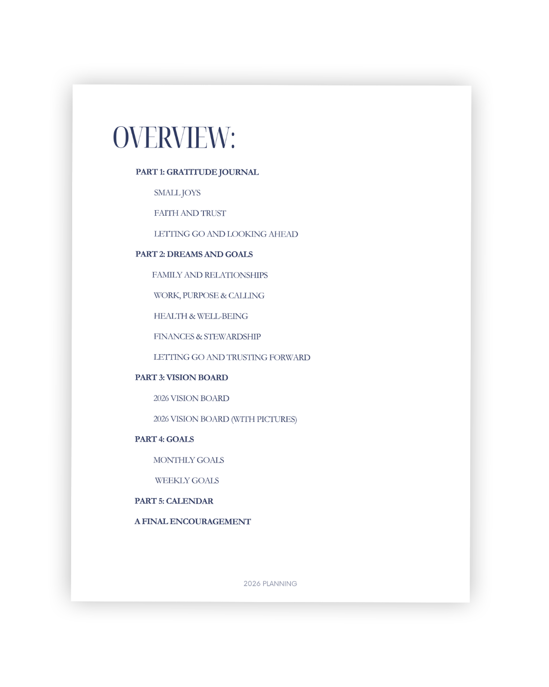 Yearly Planning Printables (Full Version)