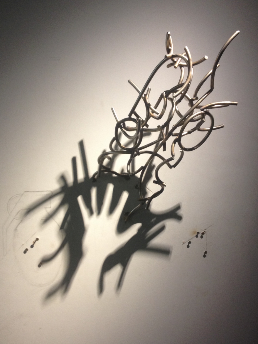 I was Here | 2014 | Stainless Steel, Shadow