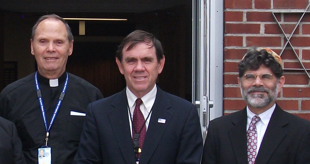 Chaplain Ed Bonneville (Roman Catholic), Chaplain David Whiteley (Protestant), and Chaplain Kevin Hale (Jewish)..jpg