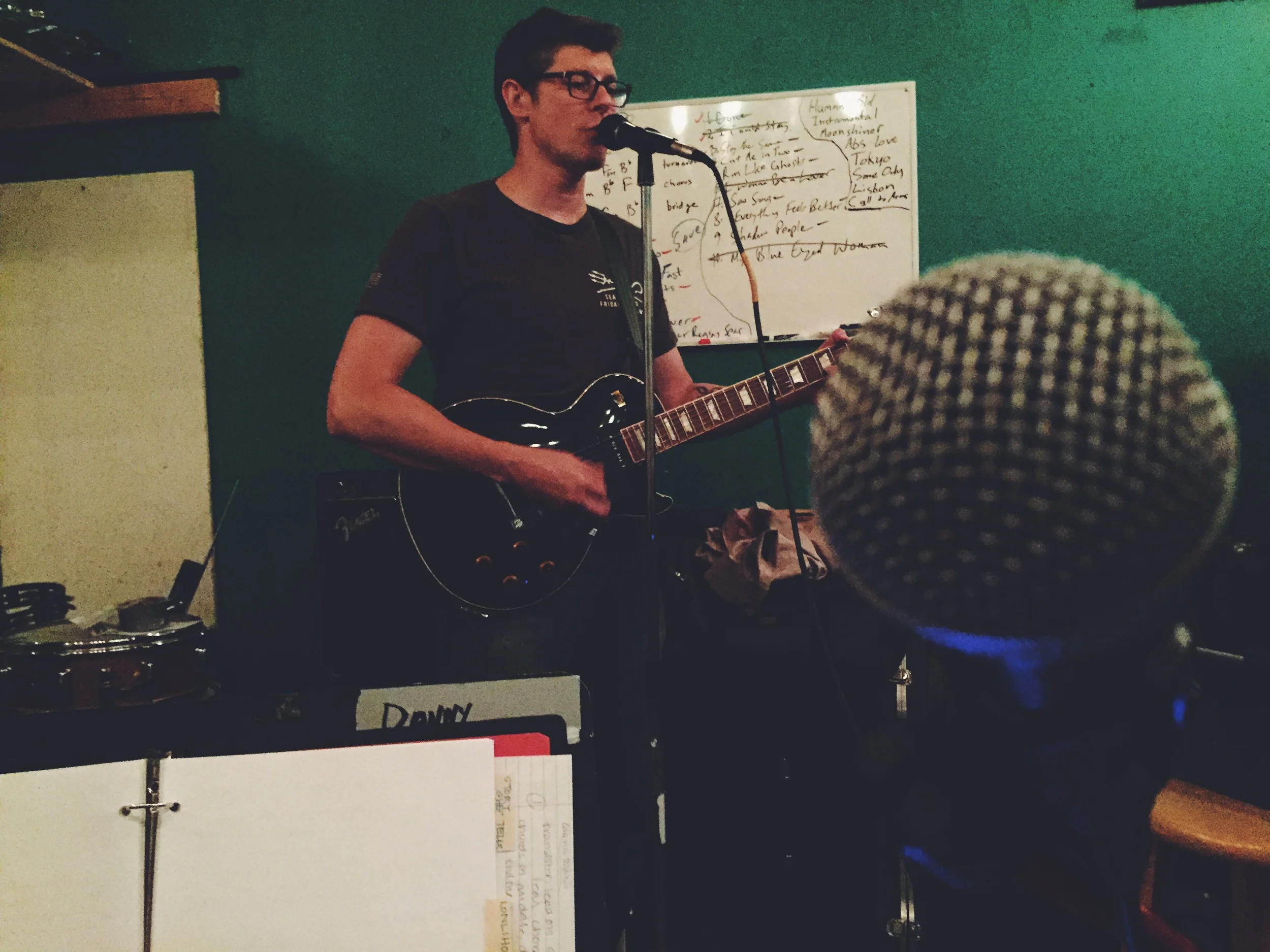  Rehearsal at Superior St.&nbsp; 