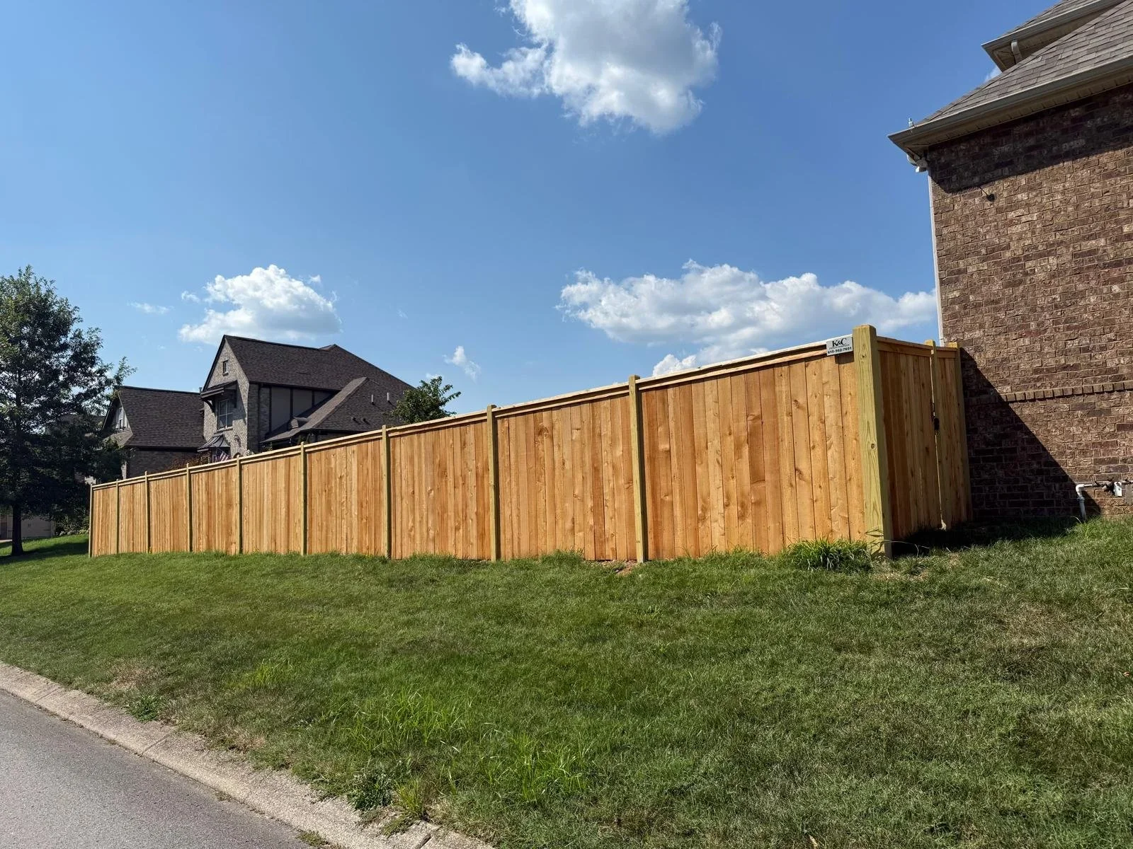 Table top wood privacy fence murfreesboro tn.webp