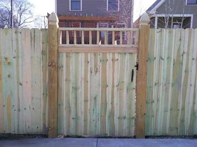 Deck Rail Wood Fence