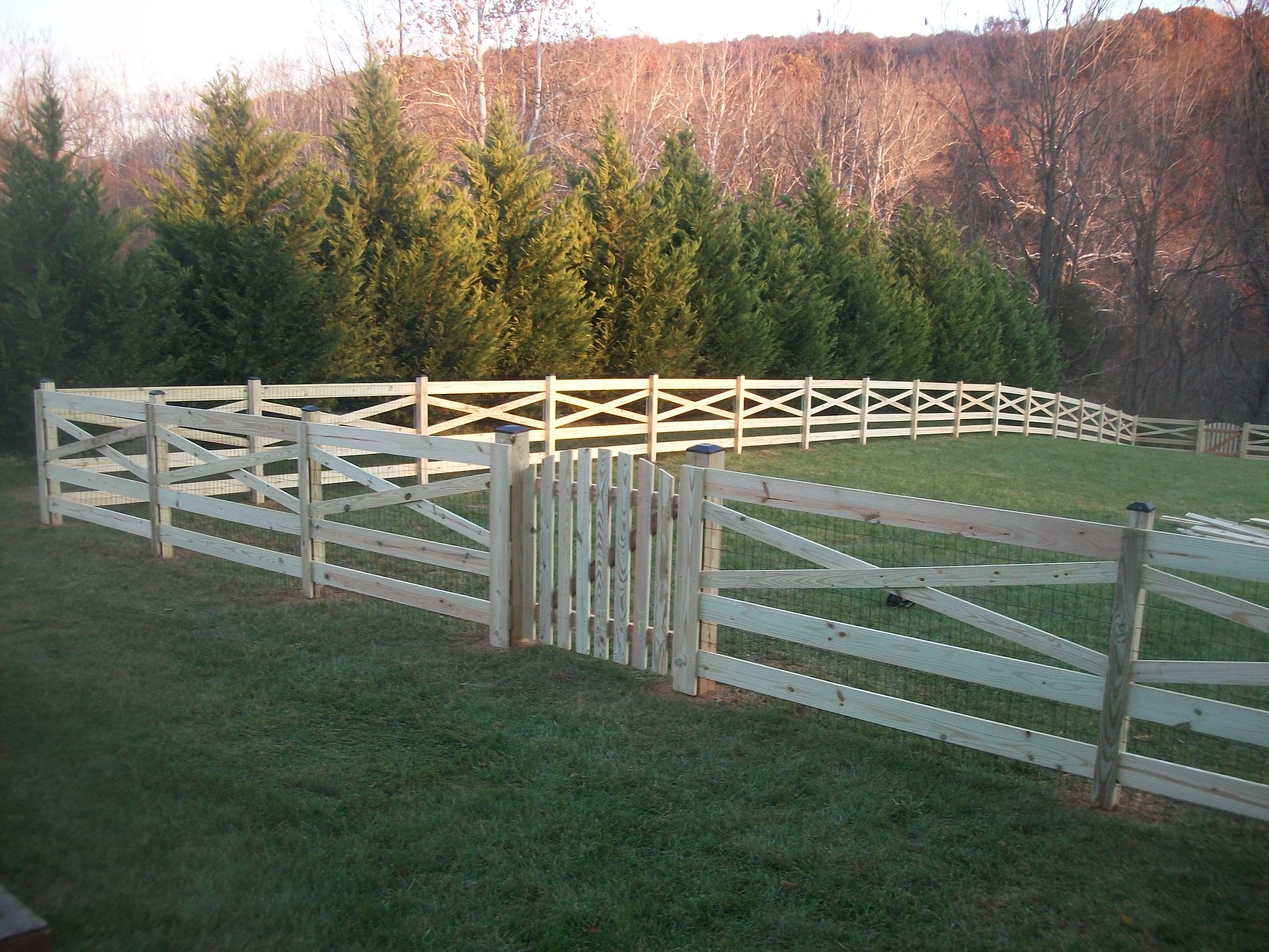 Wood Farm Fence Nashville 