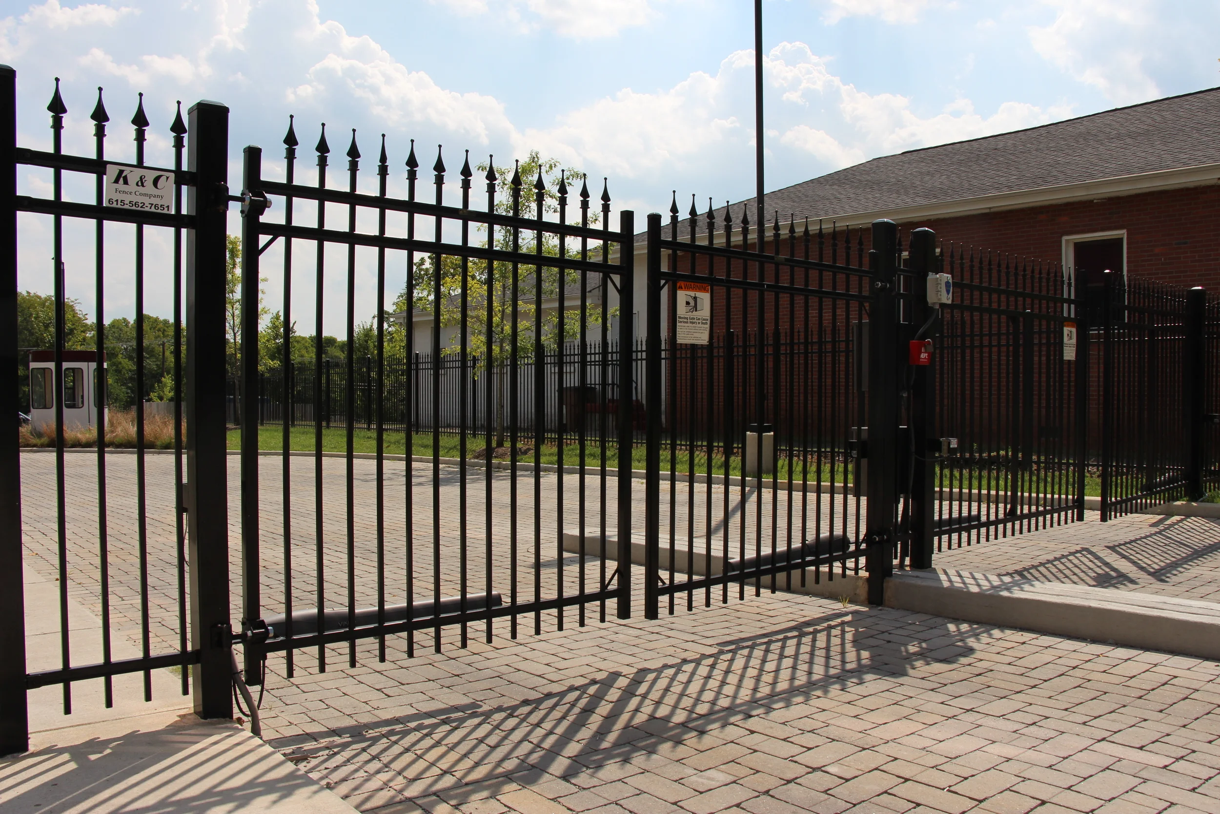 Steel Gate And Operators Installed In Nashville Davidson County
