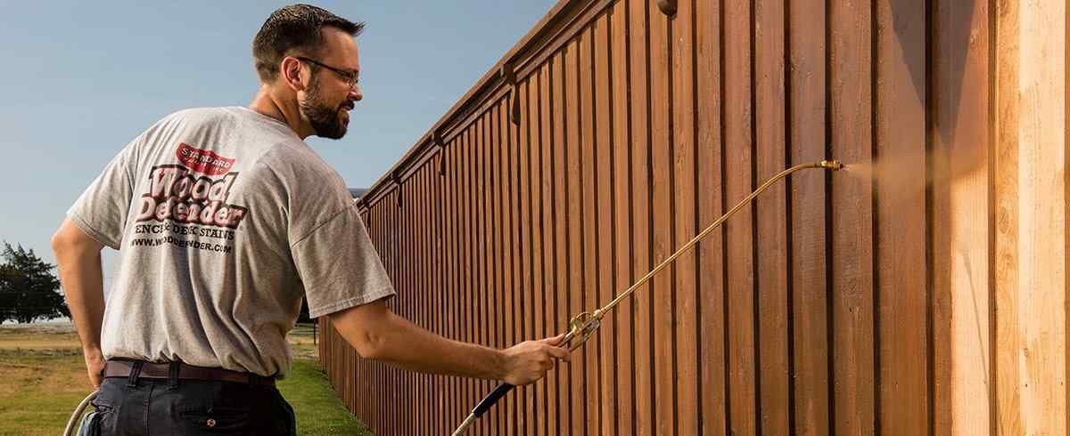 Fence Staining Service Nashville