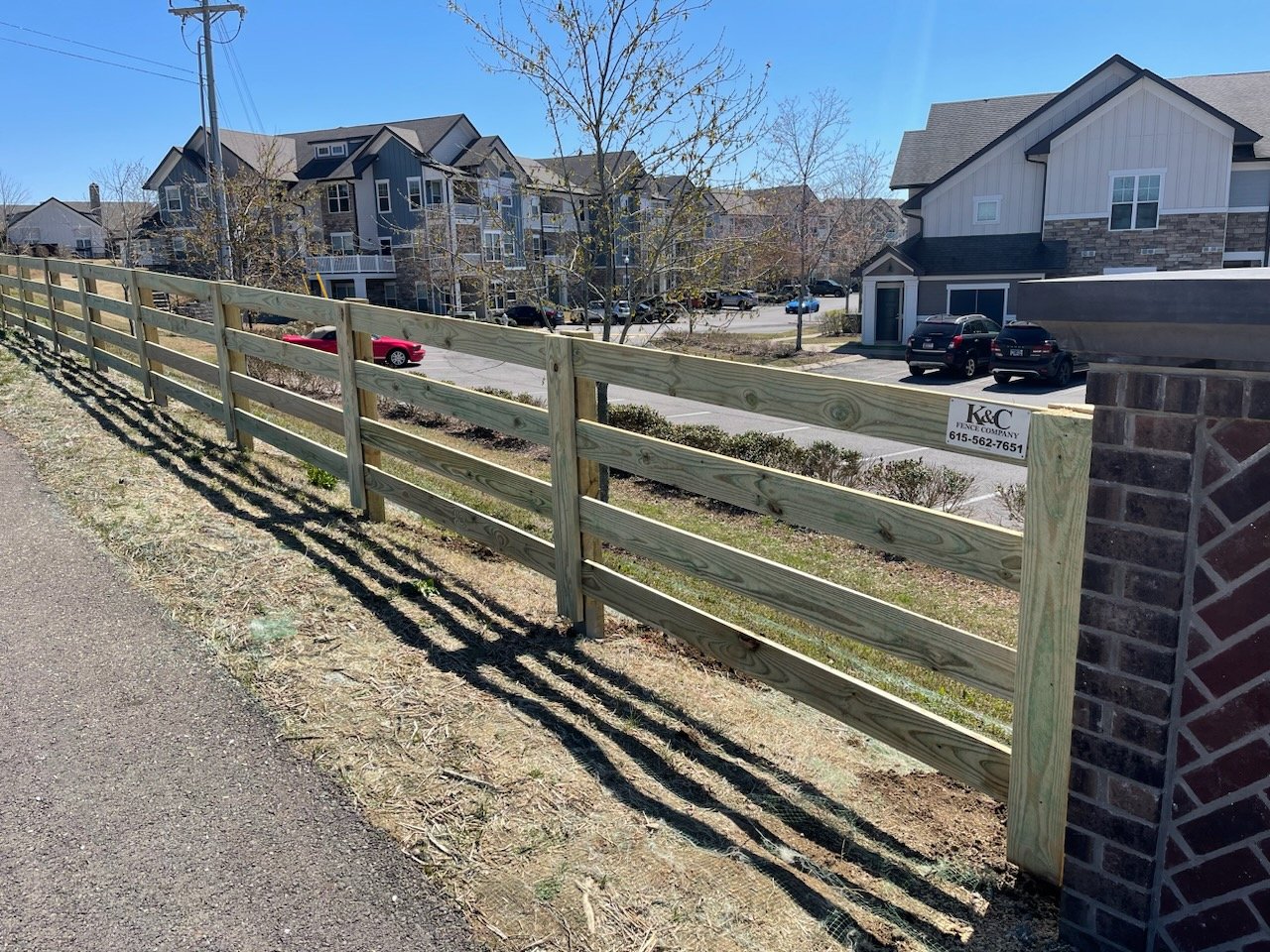 4 Rail Farm Fence Nashville TN