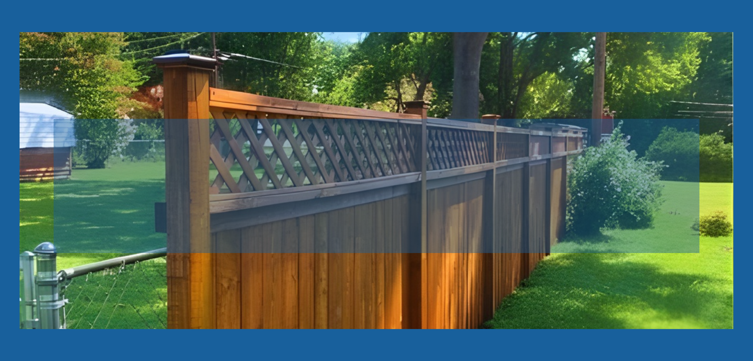 When to Stain a New Wood Fence?