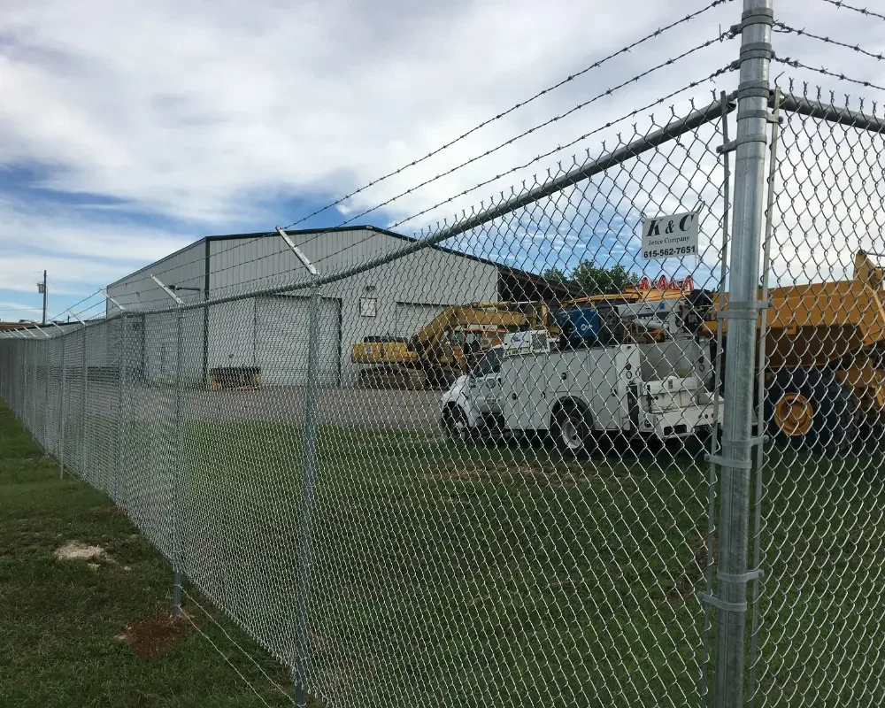 Commercial Chain Link Fence Installation in Nashville TN