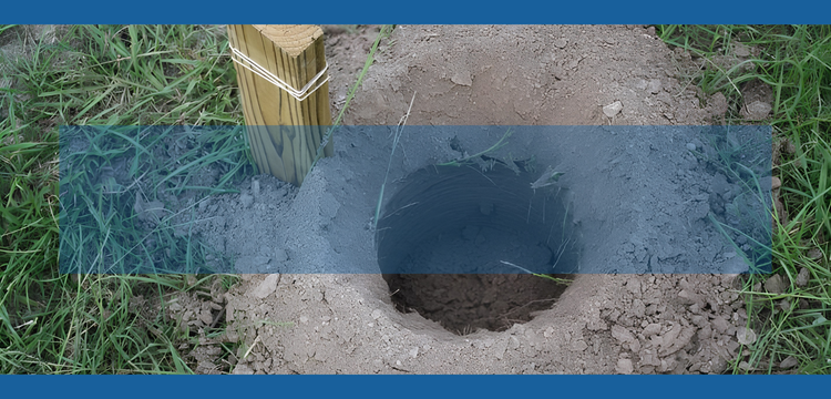 How Deep Should A Fence Post Be In The Ground?