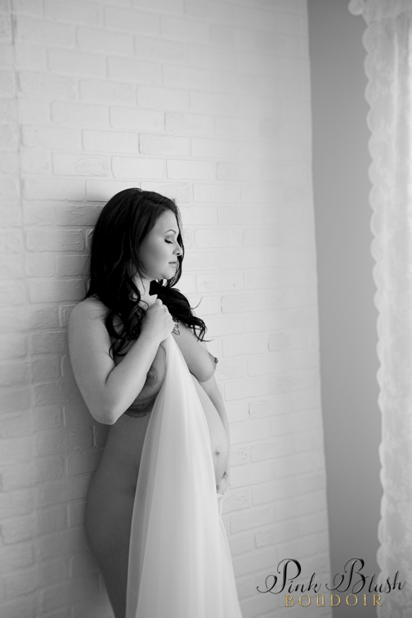 Maternity Boudoir Photos Edmonton