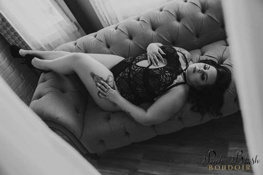 Curvy Boudoir Photography Edmonton