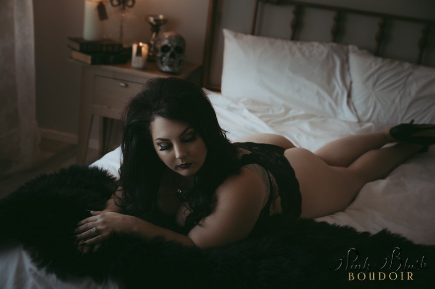 Dark Boudoir Photography Edmonton