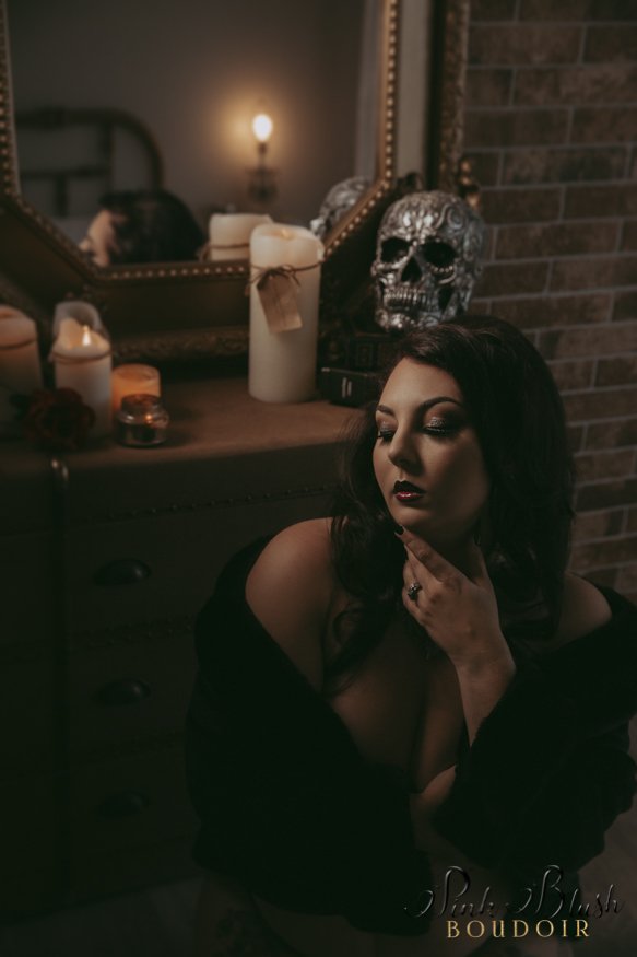 Vampire Boudoir Photography Edmonton