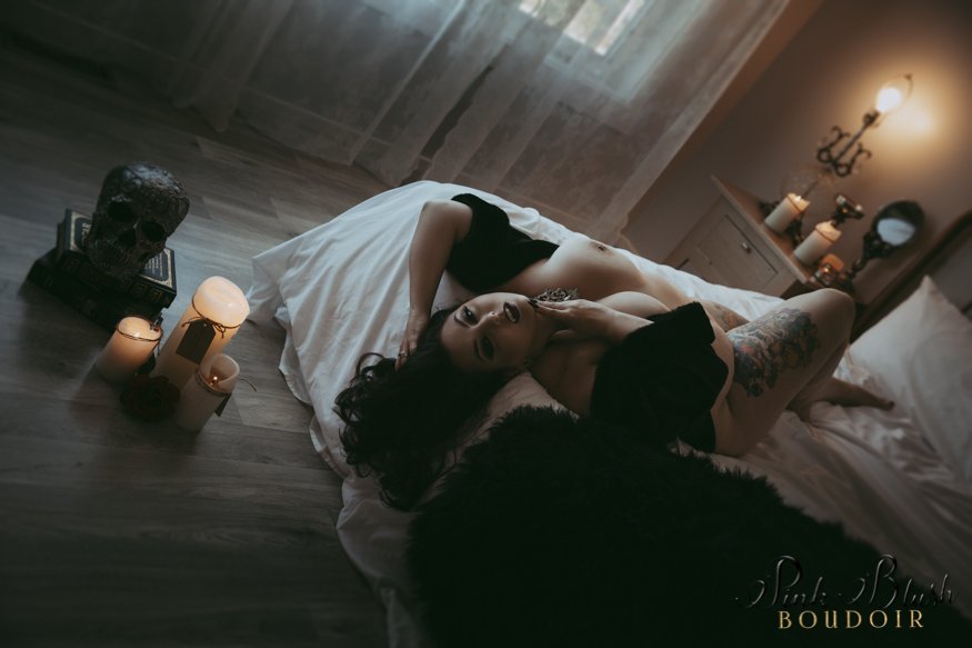 Vampire Boudoir Photography Edmonton