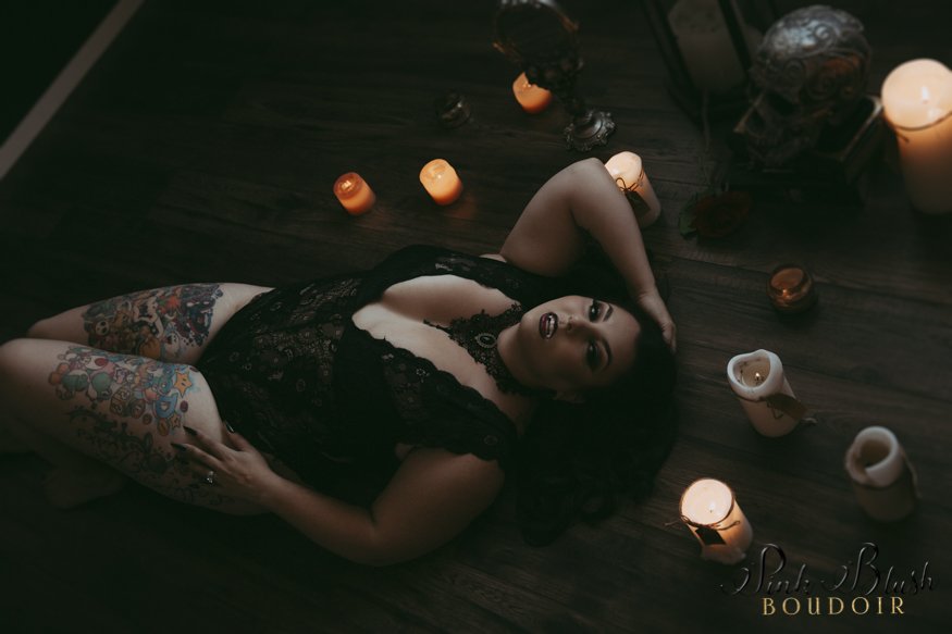 Vampire Boudoir Photography Edmonton