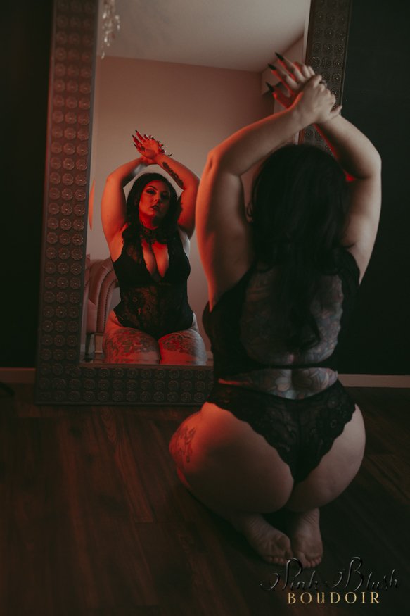 Dark Boudoir Photography Edmonton