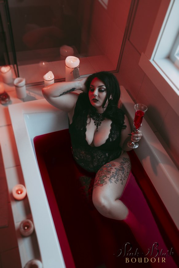 Vampire Boudoir Photography Edmonton