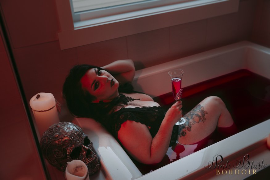 Vampire Boudoir Photography Edmonton