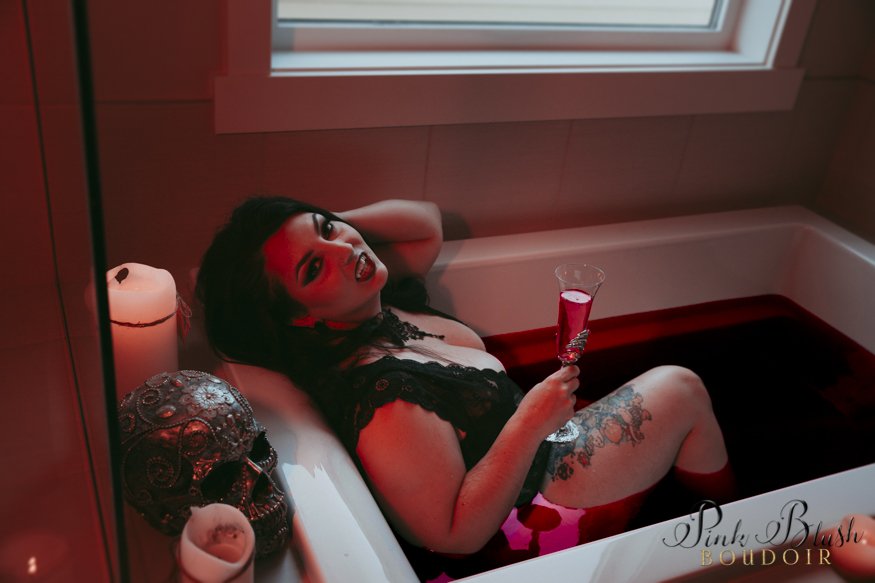 Vampire Boudoir Photography Edmonton