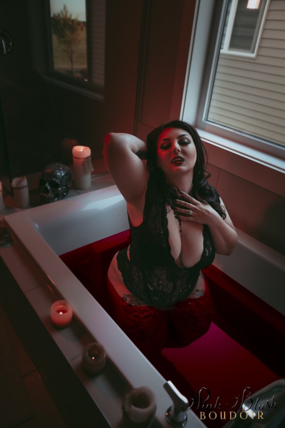 Vampire Boudoir Photography Edmonton