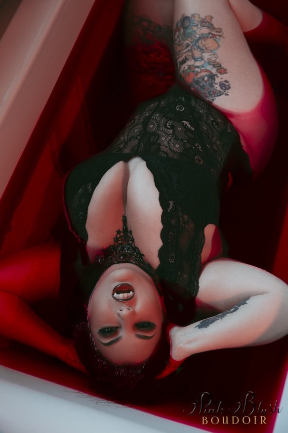 Vampire Boudoir Photography Edmonton