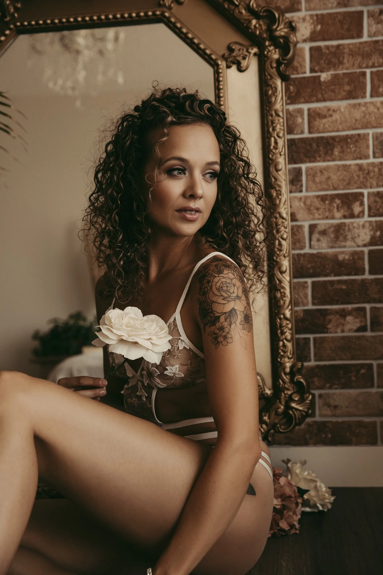 Boudoir Experience and Album Reveal - Pink Blush Boudoir Edmonton Studio 