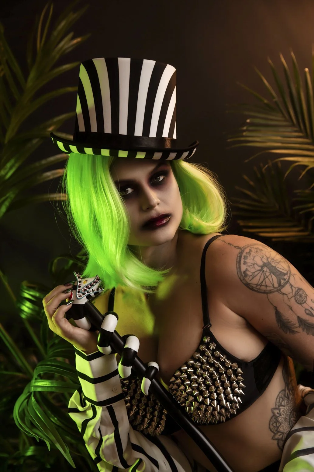 Beetlejuice Boudoir: Capturing Nostalgia and Beauty - Edmonton Boudoir 